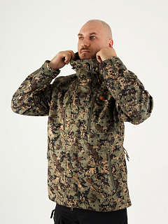 Таир куртка для охоты PRIDE, софт-шелл принт лес