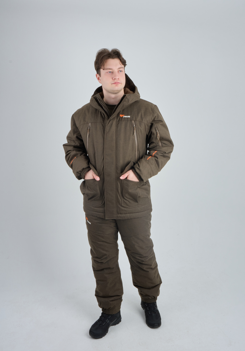 Выстрел костюм PRIDE, зимний -15, св.коричневый