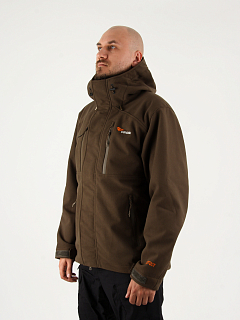 Таир куртка для охоты PRIDE, софт-шелл коричневый