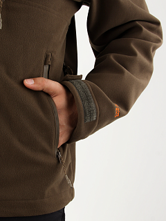 Таир куртка для охоты PRIDE, софт-шелл коричневый