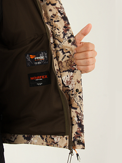 Таир куртка для охоты PRIDE, софт-шелл принт камыш